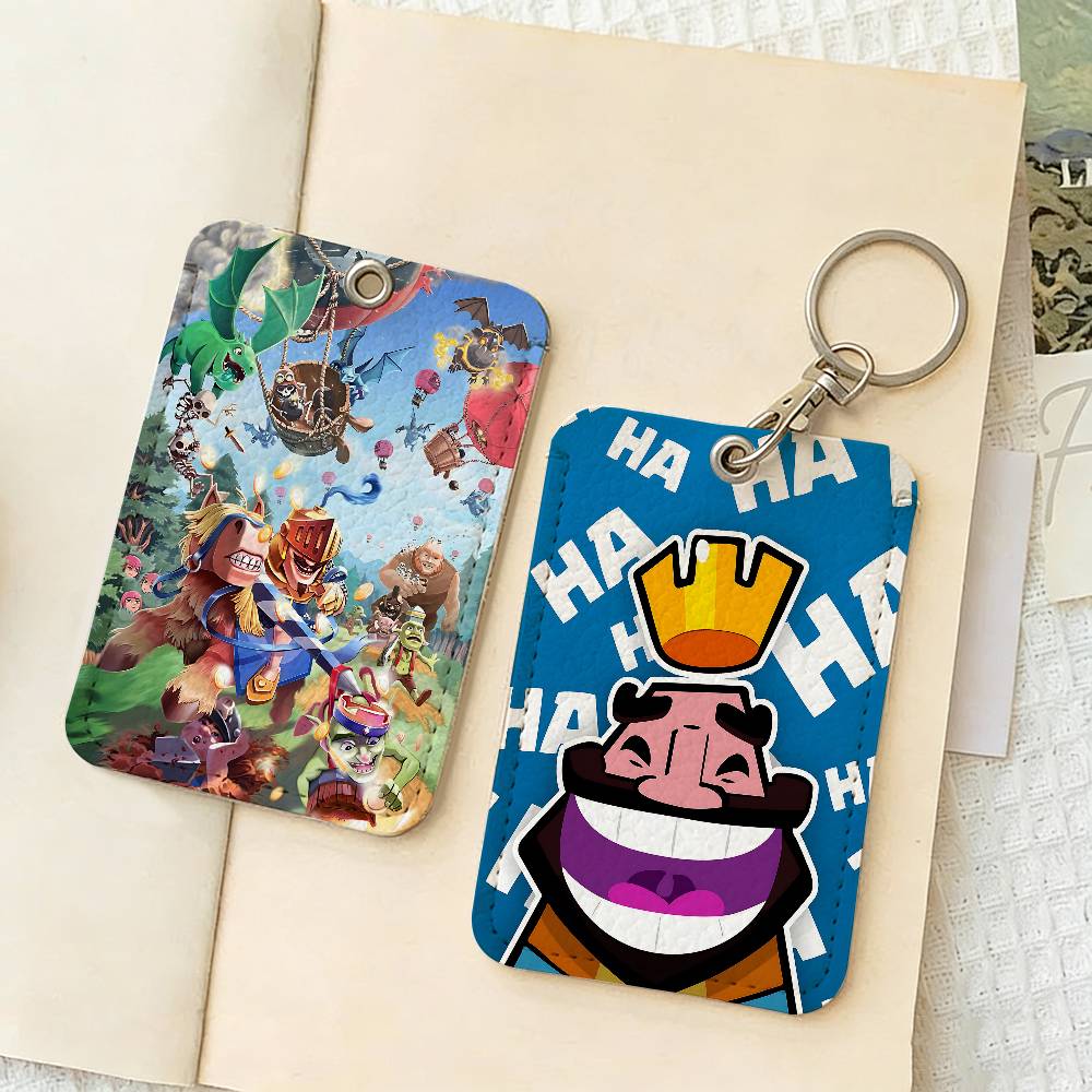 Card Index Box - Game C-Clash Royales 1Pc PU Leather