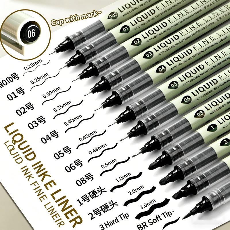 12 Tibs Black Pen Fine Line Sk - Copic Marker Sketch review and price