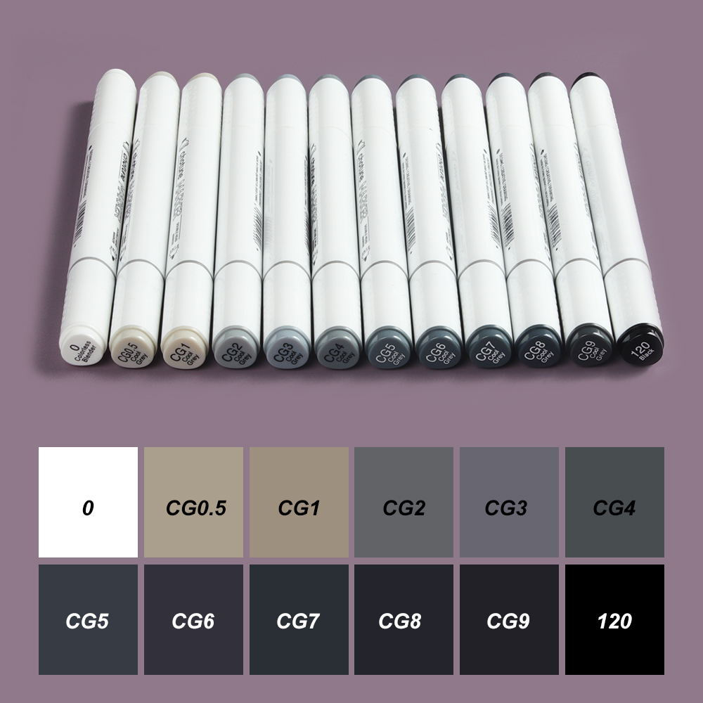 THOTUNE 12 Colors Warm Grey Co - Copic Marker Sketch review and price