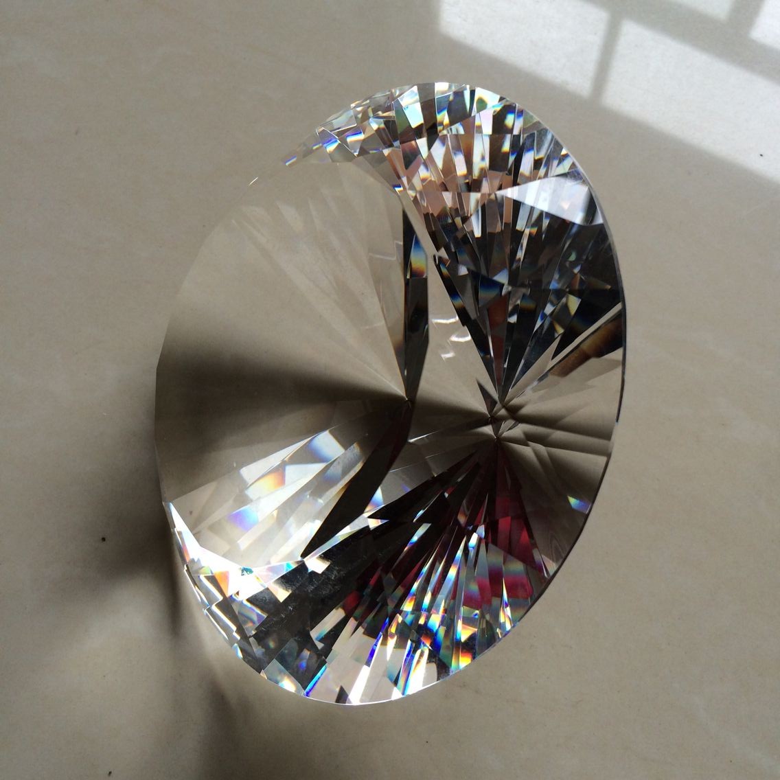 150mm Transparent Optical Crys - Paper Weight Crystal review and price