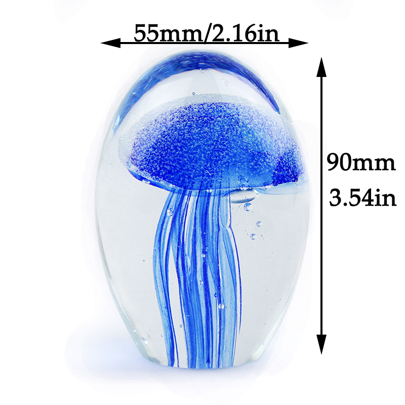 Miniature 3D Jellyfish Crystal - Paper Weight Crystal review and price
