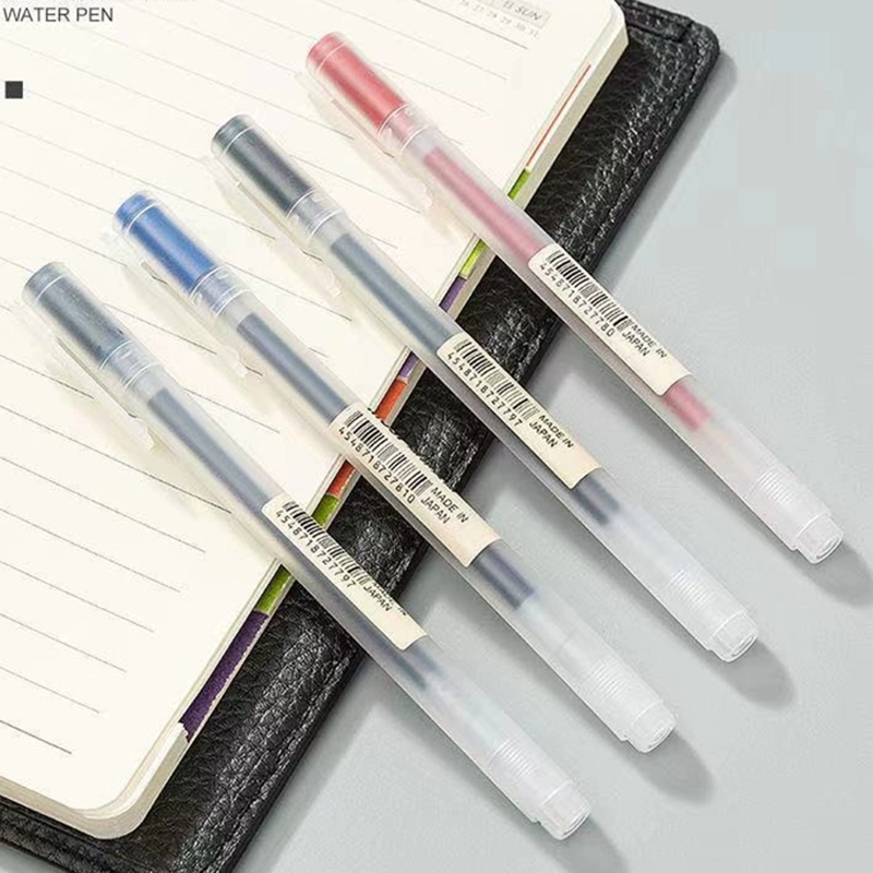 3-6Pcs Kawaii Gel Pen Black/Re - Muji Stationery Gel Pen review and price