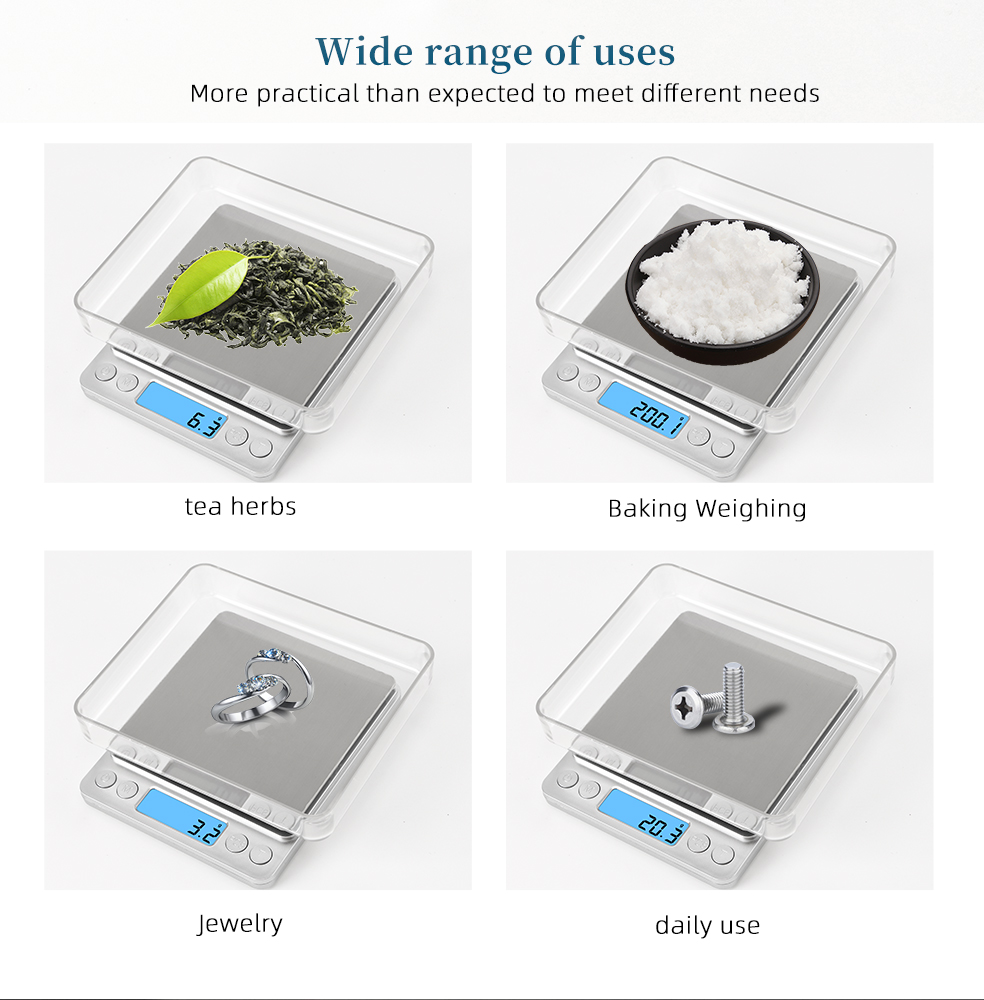 3000g 0.1g Electronic Scale LC - Tape Dispenser Weighted review and price