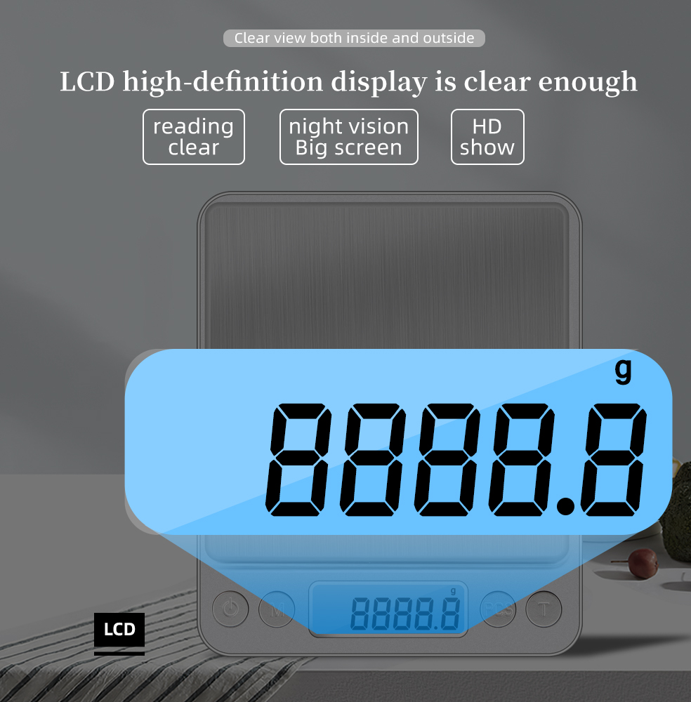3000g 0.1g Electronic Scale LC - Tape Dispenser Weighted review and price