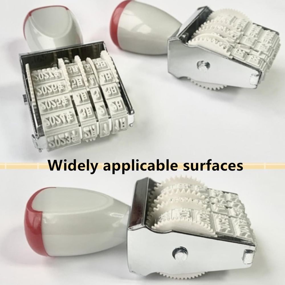 DIY Rotating Date & Number Rol - Rubber Date Stamp review and price