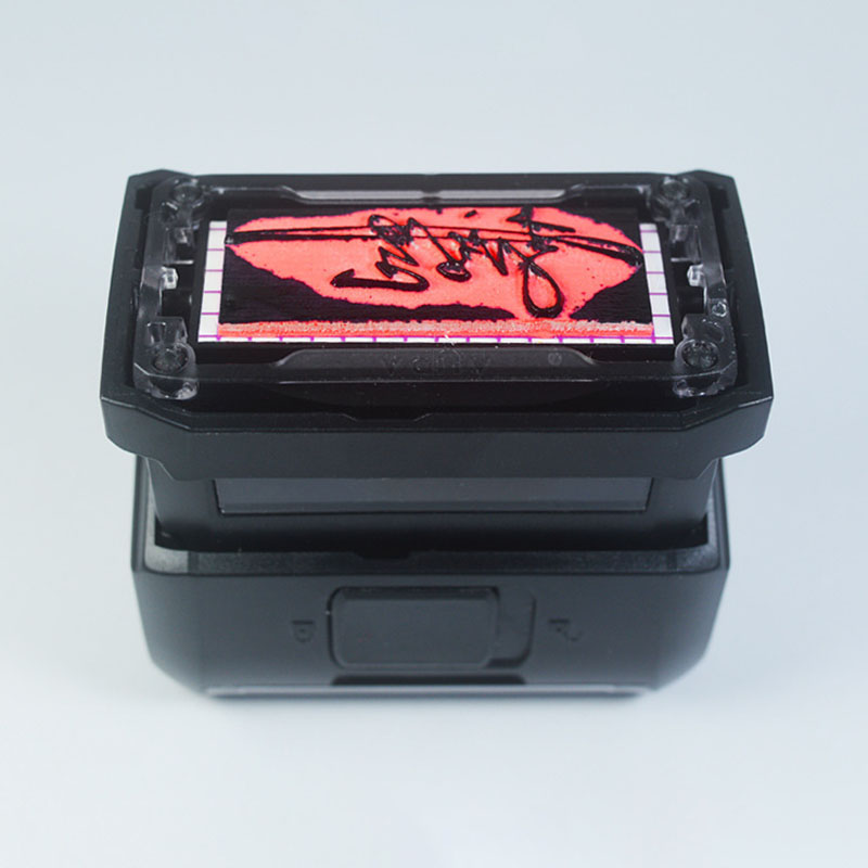 Rectangle Pattern Custom Self- - Rubber Date Stamp review and price