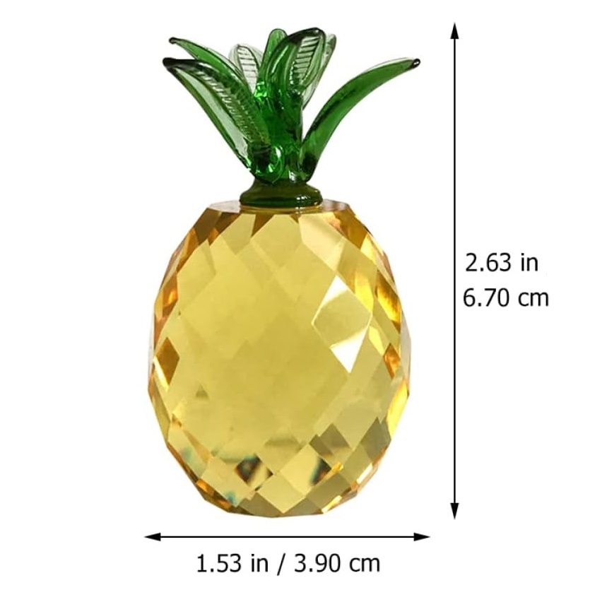 Crystal fruit Paperweight with - Paper Weight Crystal review and price