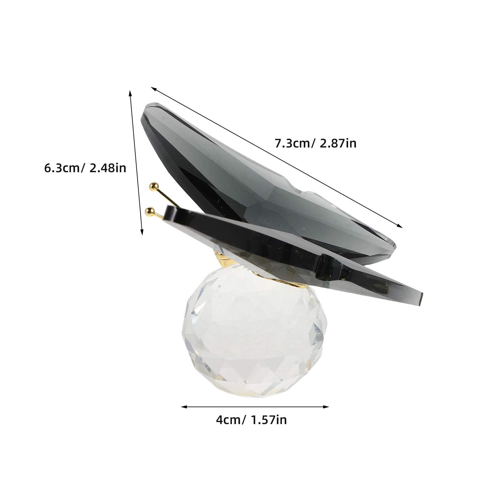 Clear Crystal Butterfly Paperw - Paper Weight Crystal review and price