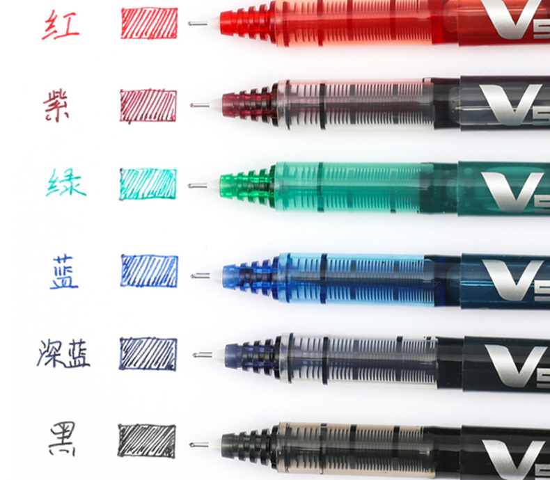 Japan PILOT BX-V5 0.5mm V7 0.7 - Pilot Pen V5 review and price