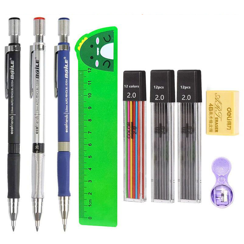 Mechanical Pencils Set 2.0mm w - Staedtler Pencil Lumocolor review and price