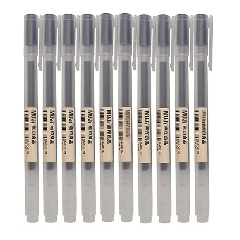 lovely  MUJIs Gel Pen Black/Re - Muji Stationery Gel Pen review and price