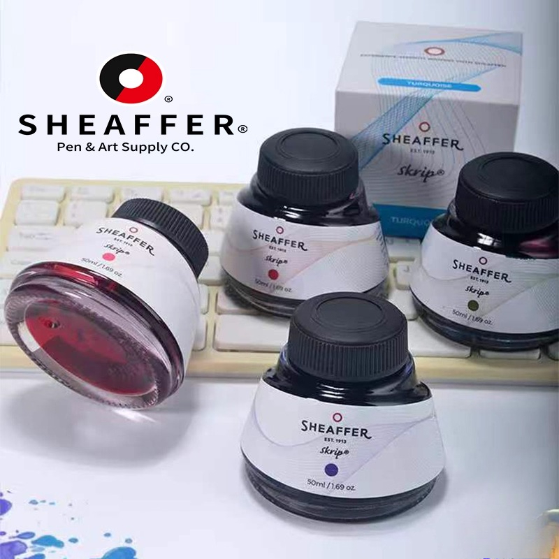 American SHEAFFER Color Dye In - Fountain Pen Bottled Ink review and price