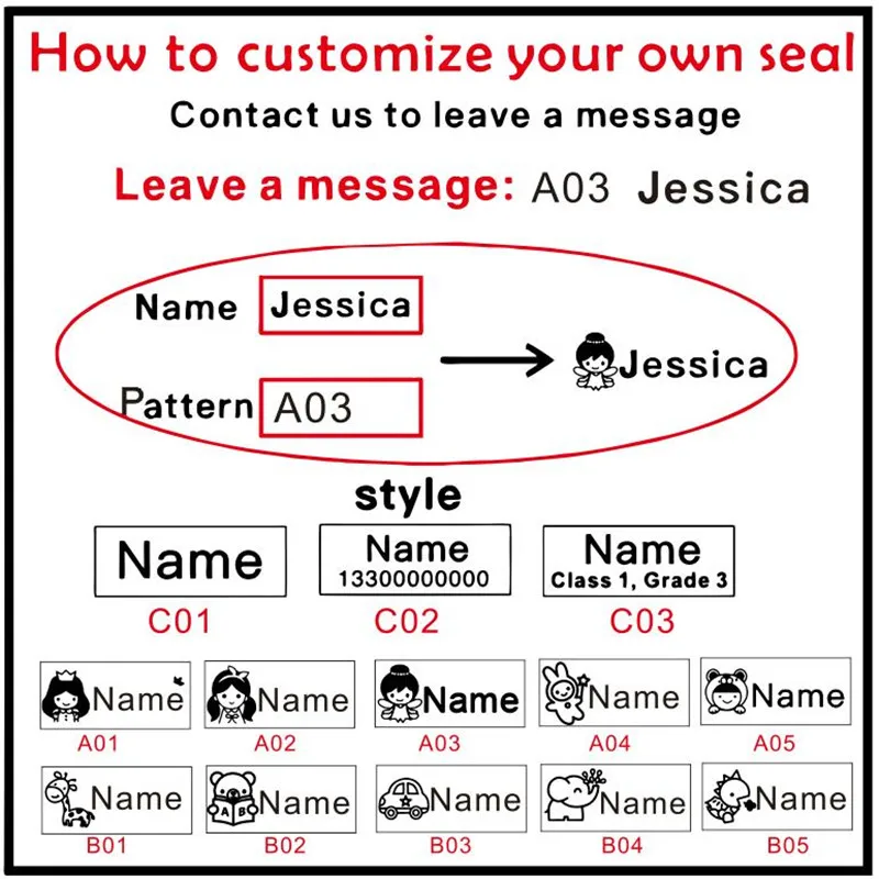 Teacher Name Custom name Stamp - Rubber Date Stamp review and price