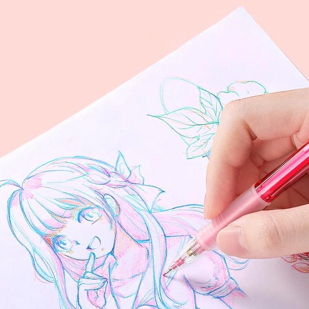 8pcs Japan PILOT Color Mechani - Staedtler Pencil Lumocolor review and price