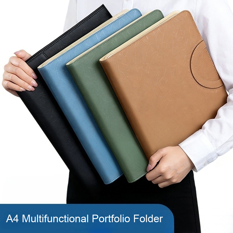 Multifunctional A4 PU Leather  - Binder A4 Lever review and price