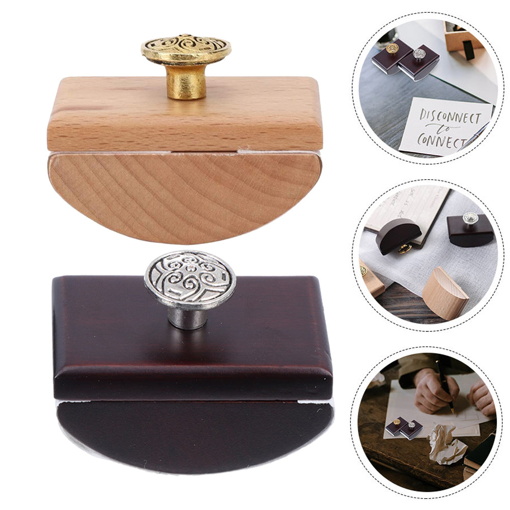 2Pcs Wooden Rocker Blotter Ink - Ink Blotter Paper review and price