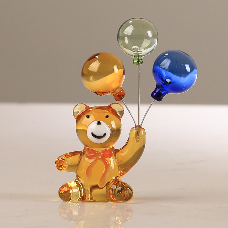 Crystal Bear Figurine with Thr - Paper Weight Crystal review and price